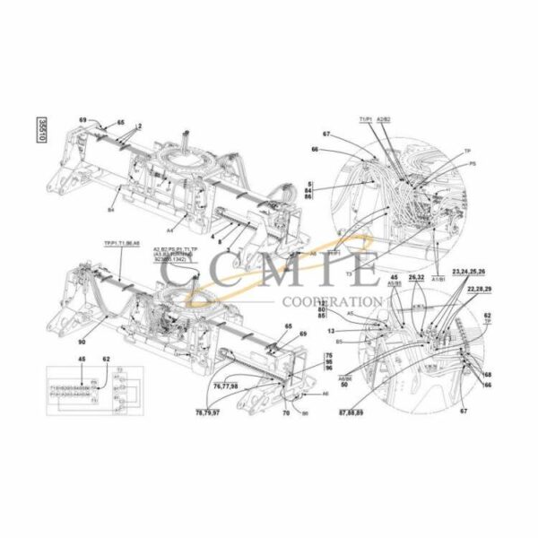 923855.1577 Kalmar hydraulic attachment spare parts