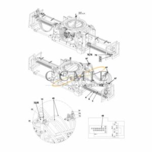 923853.0120 Kalmar hydraulic attachment spare parts