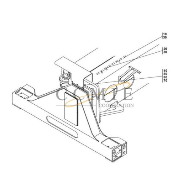 923942.0031 923942.0032 Kalmar attachment spare parts