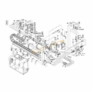 A40504.0200 Kalmar hydraulic boom top lift spare parts