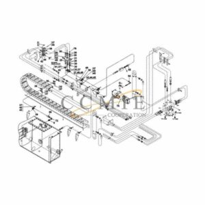 A43551.0100 Kalmar hydraulic frame top lift spare parts