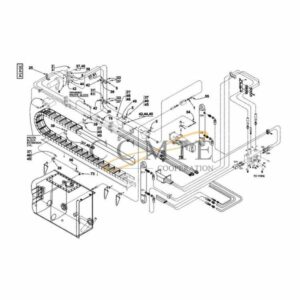 A51117.0100 Kalmar hydraulic frame top lift spare parts