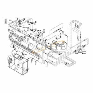 A46137.0200 Kalmar hydraulic frame top lift spare parts