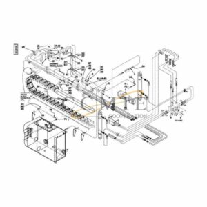 A51117.0200 Kalmar hydraulic frame top lift spare parts