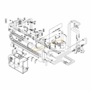A46137.0500 Kalmar hydraulic frame top lift spare parts