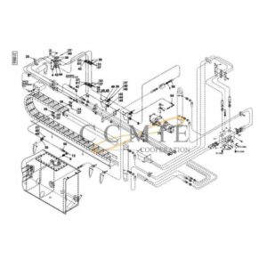 A46137.0600 Kalmar hydraulic frame top lift spare parts