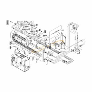 A51117.0600 Kalmar hydraulic frame top lift spare parts