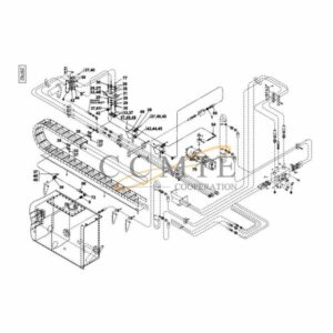A43551.0300 Kalmar hydraulic frame top lift spare parts
