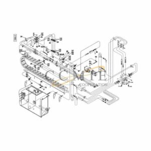 A46137.0300 Kalmar hydraulic frame top lift spare parts