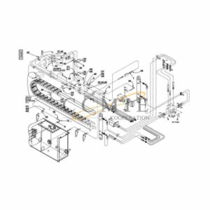 A51117.0300 A51117.0400 hydraulic frame top lift parts