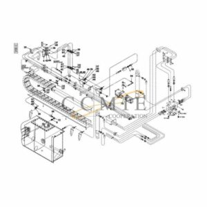 A46137.0700 Kalmar hydraulic frame top lift spare parts
