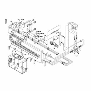 A51767.0300 Kalmar hydraulic frame top lift spare parts