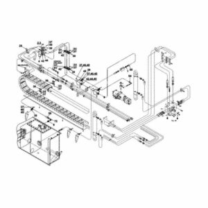 A46137.0800 Kalmar hydraulic frame top lift spare parts