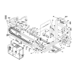 A43549.1000 Kalmar hydraulic boom top lift spare parts