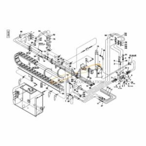 A45456.0300 Kalmar hydraulic boom top lift spare parts