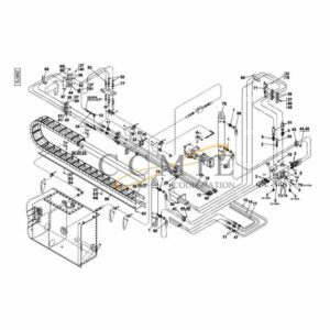 A43549.0900 Kalmar hydraulic boom top lift spare parts