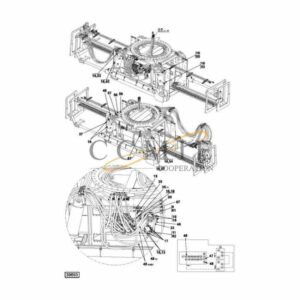 923853.0120 Kalmar hydraulic attachment spare parts