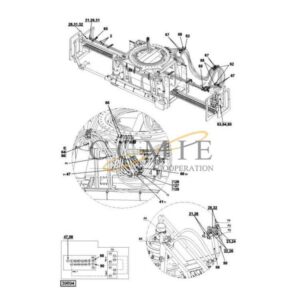 923853.0120 Kalmar hydraulic attachment spare parts