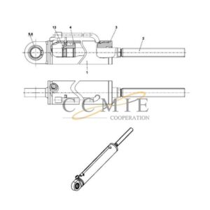 923976.2425 Kalmar reach stacker cylinder spare parts