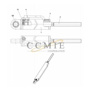 923976.2426 Kalmar reach stacker cylinder spare parts