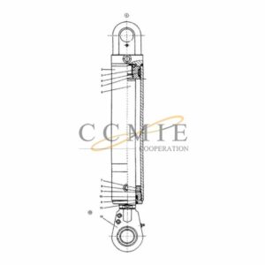 924015.1276 Kalmar reach stacker cylinder spare parts