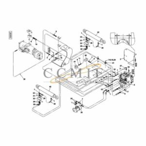 A40508.0200 Kalmar hydraulic jacks spare parts