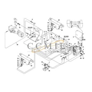 A51790.0200 Kalmar hydraulic jacks spare parts