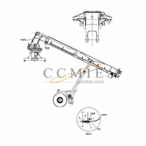 A50073.0100 Kalmar load indicator boom spare parts