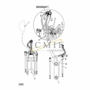 A22165.0400 Kalmar extender tilt spare parts