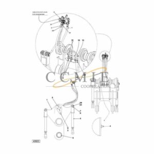 A52459.0300 Kalmar extender spare parts