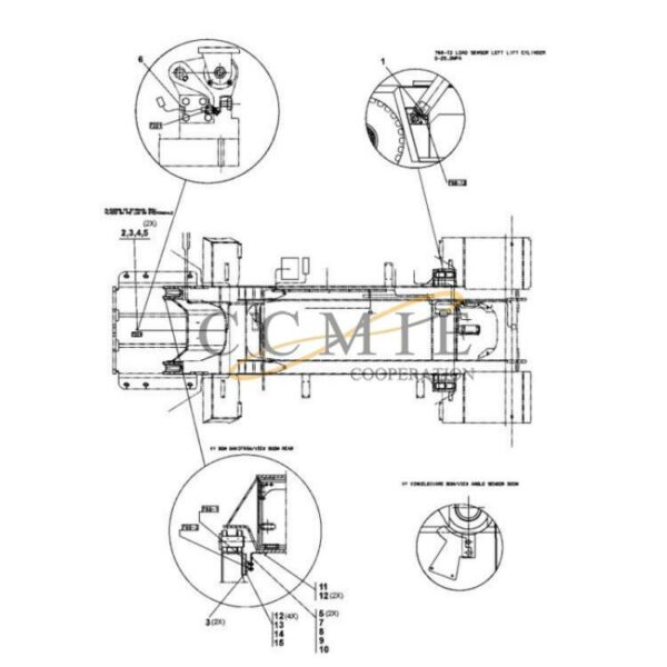 Kalmar 920147.016 A39496.0200 sensor parts