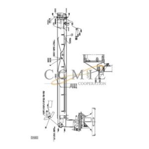 A40614.0200 revolving beacon reach stacker parts