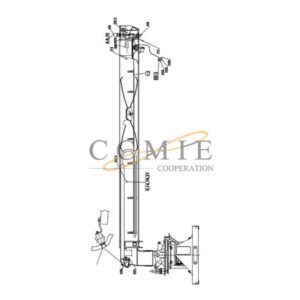 Kalmar A08905.0100 bracket reach stacker parts