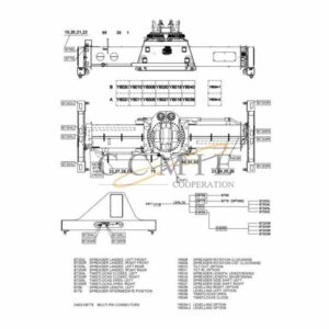 Kalmar 923853.0114 electric system top lift parts