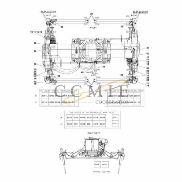 Kalmar 923853.0037 923853.0062 electric system combi lifter