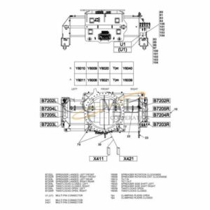 Kalmar 923853.0103 electric system attachment lift