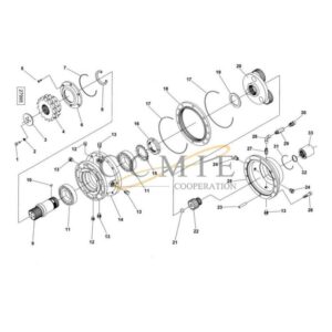 Kalmar 923855.179 923705.0580 gear clutch group