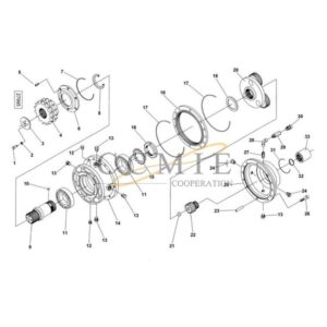 Kalmar 923899.0632 923899.0634 gear clutch group