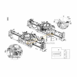 Kalmar 923899.0623 923828.0826 hydraulic attachment