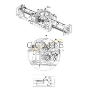 Kalmar 923853.0120 hydraulic attachment parts