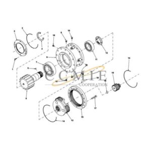 923941.0402 923349.0346 bearing Kalmar parts