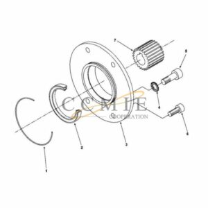 923941.0405 reach stacker O-ring Kalmar parts