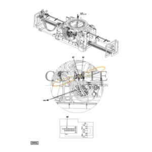 924015.1082 reach stacker hydraulic attachment parts