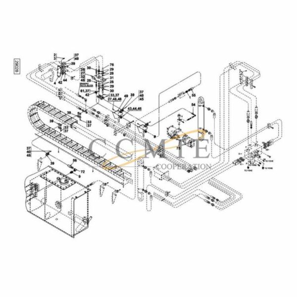 Kalmar 923881.0010 923881.0051 fitting parts