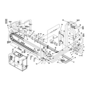 A40734.0200 pipe 3568 clamp reach stacker parts