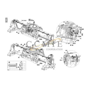 Kalmar 923855.1345 adapter 924015.0157 fitting parts