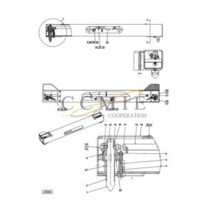 A31389.0100 lifting pin 923855.1150 guide pin parts