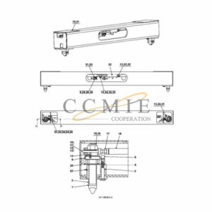 Kalmar A15912.0100 guide 923855.1151 indicator parts
