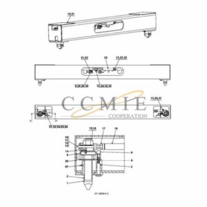 Kalmar 923855.1603 nut 923828.0836 bearing parts