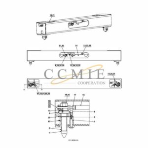 A15913.0100 rubber mat 923855.1153 rivet parts